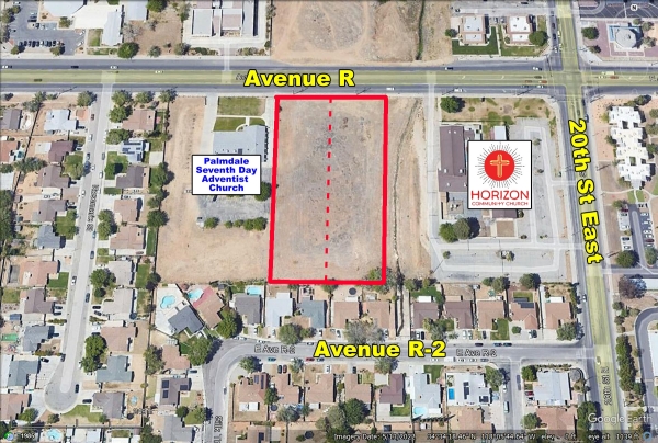 Listing Image #1 - Land for sale at Avenue R near 20th St East, Palmdale CA 93550